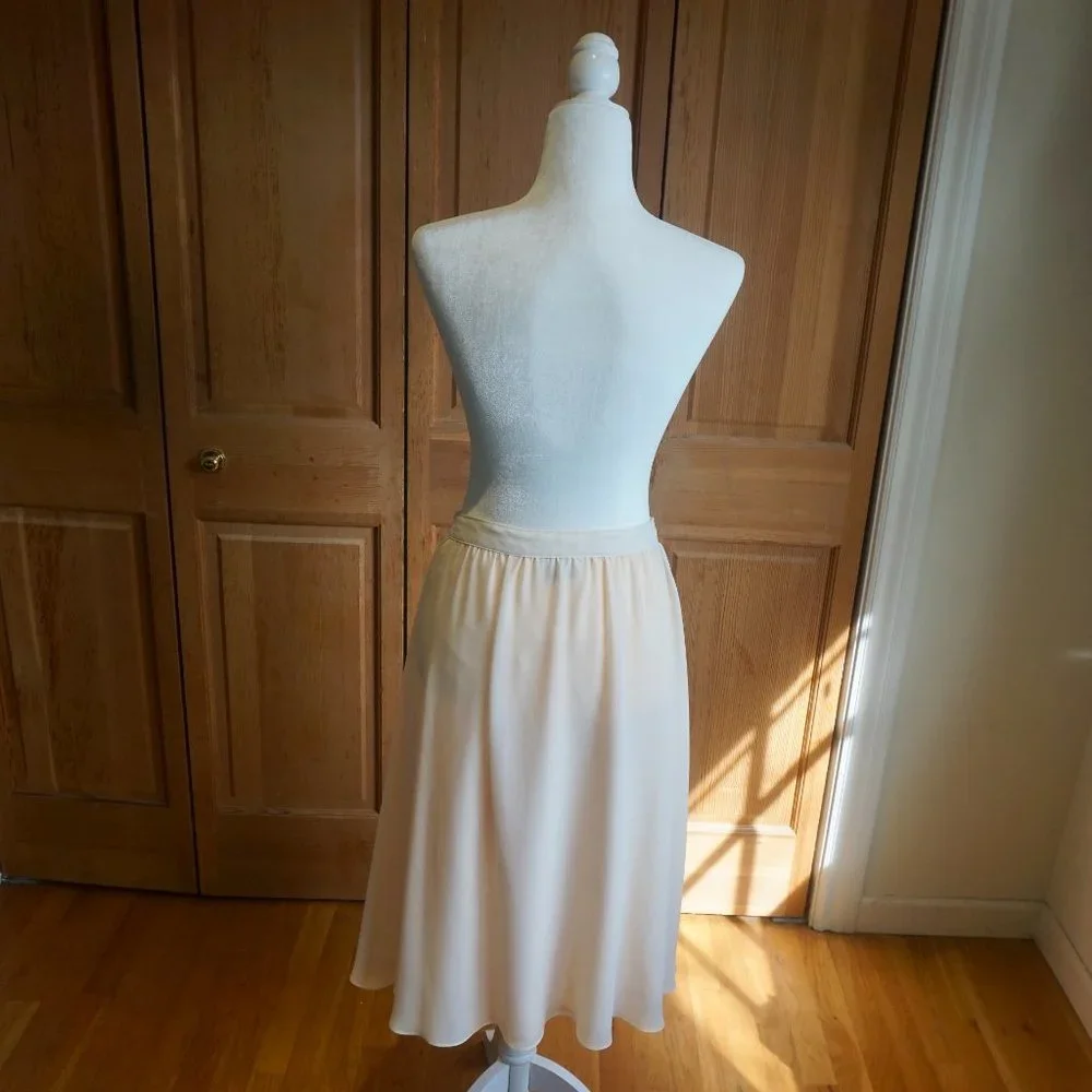 💚 VINTAGE ZIZI | BARBARA CHODOS Stripe Wrap Skirt - Picture 9 of 13